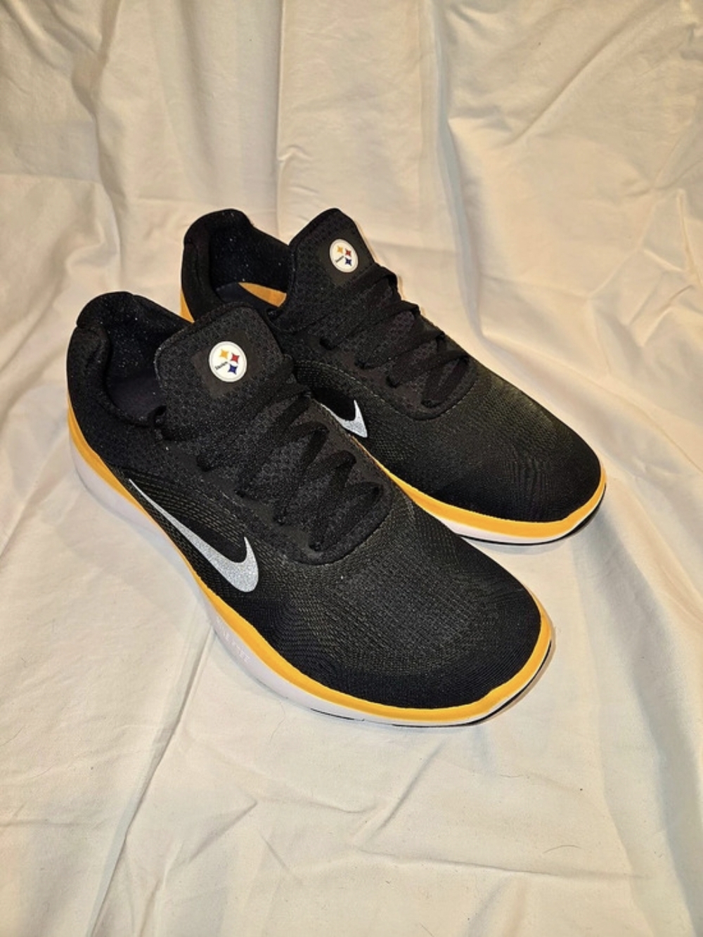 Nike Free TR 7 NFL Pittsburgh Steelers Black & Yellow Released 2017